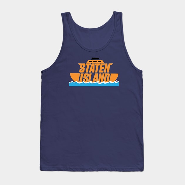 Staten Island Ferry Tank Top by MAS Design Co